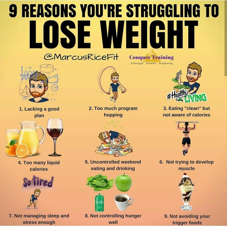 9 lý do giảm cân bất thành