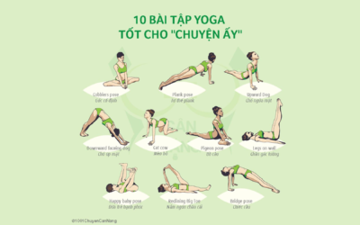 10 bài tập yoga tốt cho “chuyện ấy”