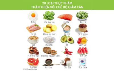 20 loại thực phẩm thân thiện với chế độ giảm cân