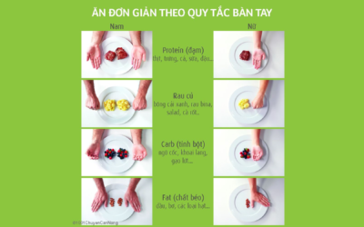 Hãy ngừng việc đếm Calo đi, ăn đơn giản theo quy tắc bàn tay