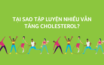 Tại sao tập luyện nhiều vẫn tăng cholesterol?